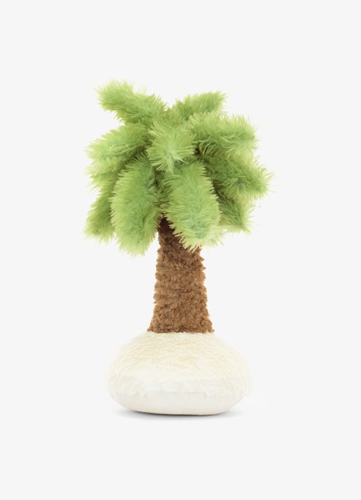Jellycat Amuseables Pammie Palm Tree knuffel 34 cm - achterkant 2 multicolor