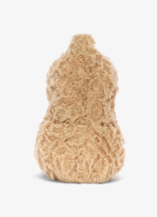 Jellycat Amuseables Peanut knuffel 15 cm - achterkant 3 beige