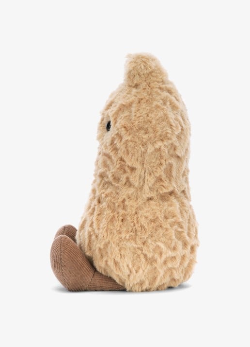 Jellycat Amuseables Peanut knuffel 15 cm - detail beige