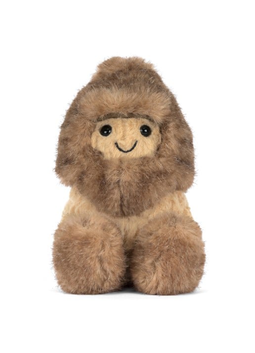 Jellycat Amuseables Peanut Yeti Outfit knuffel 12 cm - detail 7 beige