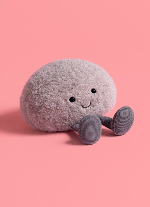 Jellycat Amuseables Pebble knuffel 8 cm - detail 5 multicolor