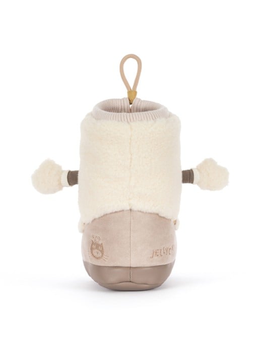 Jellycat Amuseables Perta Snow Boot - achterkant beige