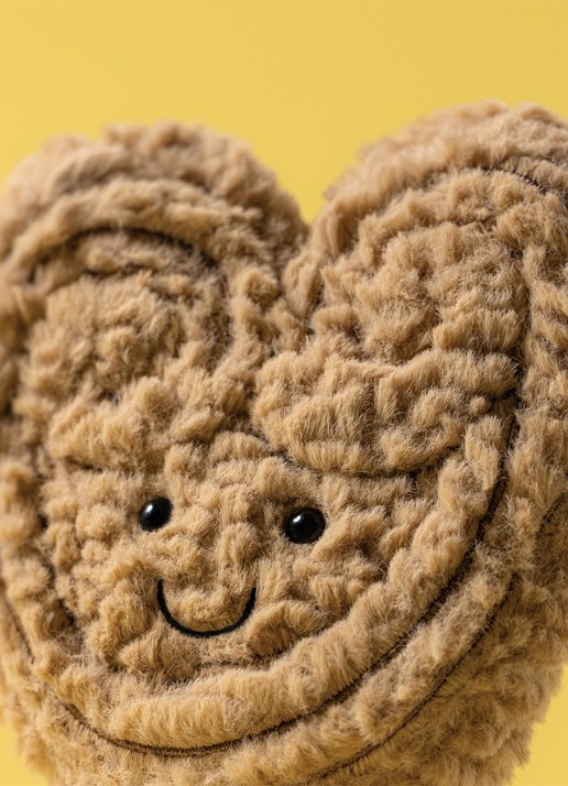 Jellycat Amuseables Philippe Palmier Knuffel 11 cm - detail 4 bruin