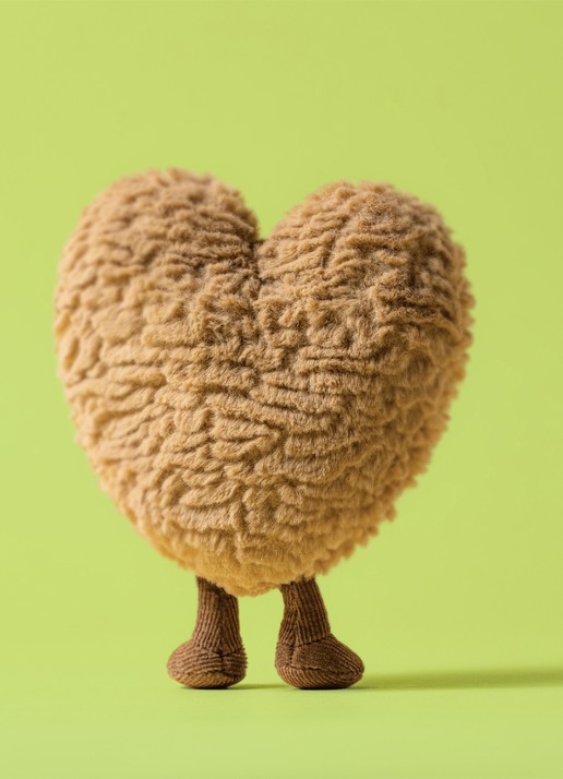 Jellycat Amuseables Philippe Palmier Knuffel 11 cm - detail 5 bruin