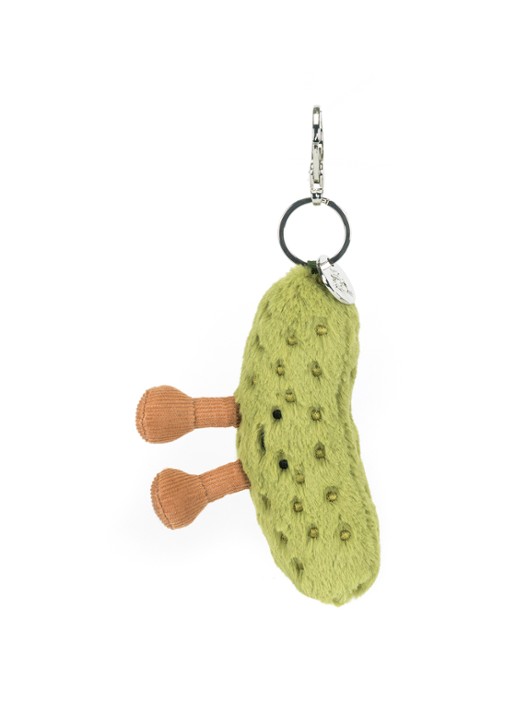 Jellycat Amuseables Pickle Bag Charm tasbedel - detail 4 multicolor