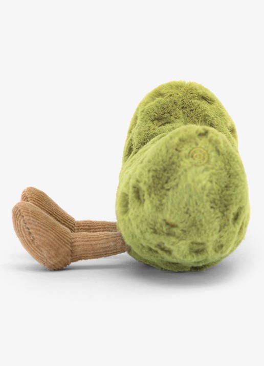 Jellycat Amuseables Pickle knuffel 8 cm - detail 3 groen