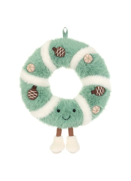 Jellycat Amuseables Pinecone Wreath knuffel 34 cm