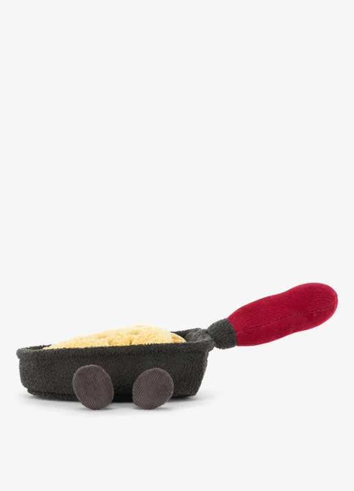 Jellycat Amuseables Raclette knuffel 5 cm - achterkant 2 beige