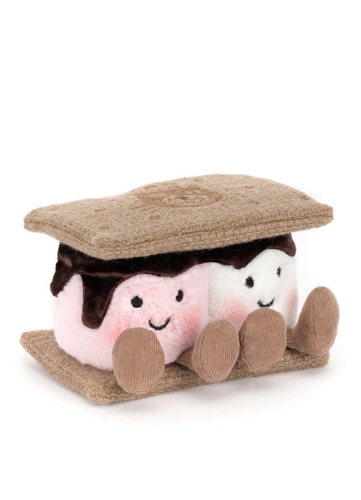 Jellycat Amuseables S'mores knuffel 7 cm