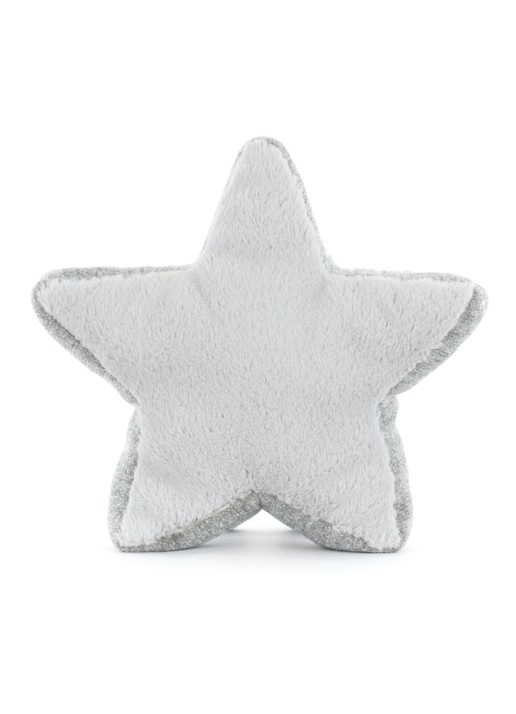 Jellycat Amuseables Silver Star (2026) - achterkant 2 zilver
