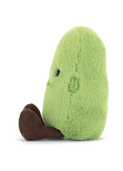 Jellycat Amuseables Soyella Edamame Bean knuffel 10 cm - detail 6 groen