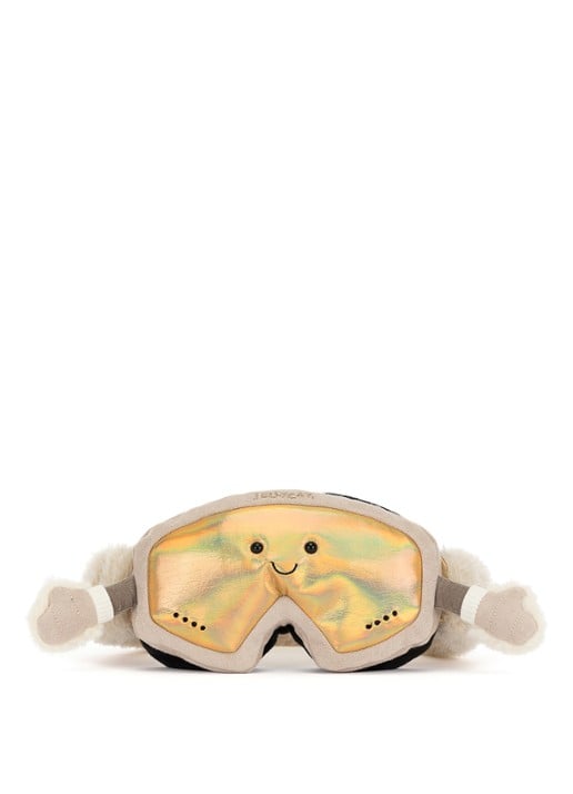 Jellycat Amuseables Sports Ski Club Goggles knuffel 10 cm