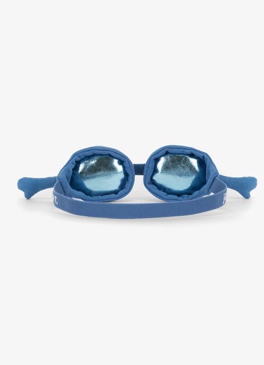 Jellycat Amuseables Sports Swimming Goggles knuffel 6 cm - achterkant blauw