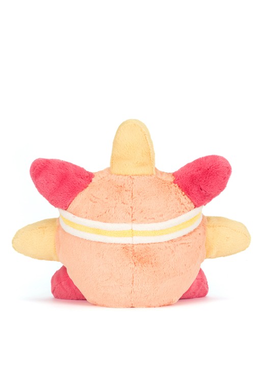 Jellycat Amuseables Sun 'Roller Skates' knuffel 24 cm - achterkant 8 multicolor