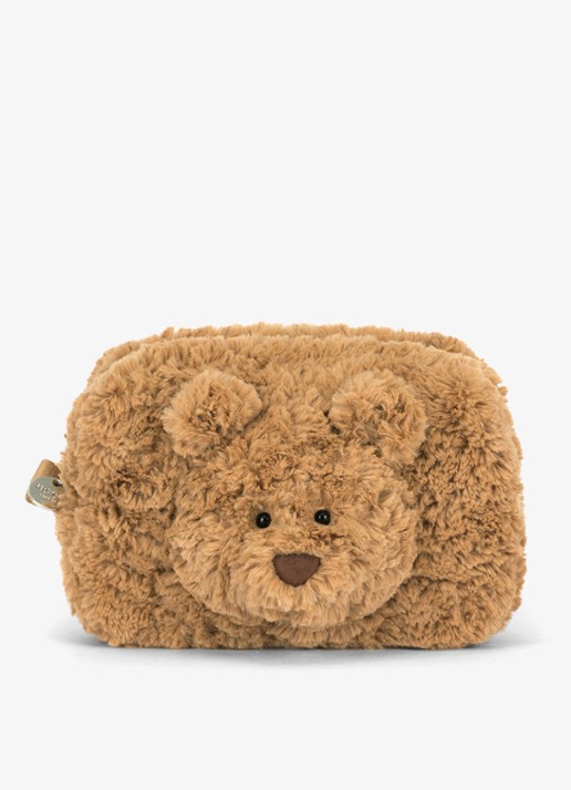 Jellycat Bartholomeus Bear etui - voorkant 3 bruin