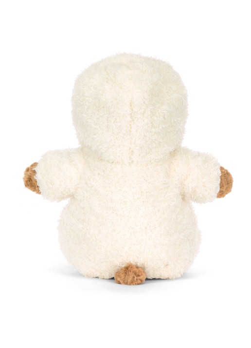 Jellycat Bartholomew Bear All-in-one Outfit knuffel 26 cm  - achterkant 3 bruin