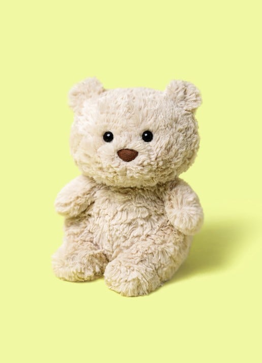 Jellycat Bartholomew Bear Junior knuffel 18 cm  - voorkant 3 beige