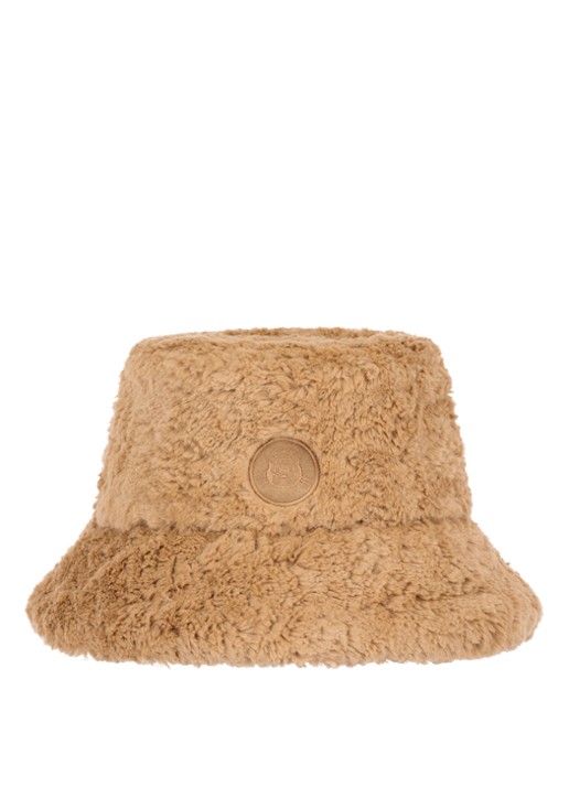 Jellycat Bartholomew Fluffleshade bucket hoed - achterkant beige