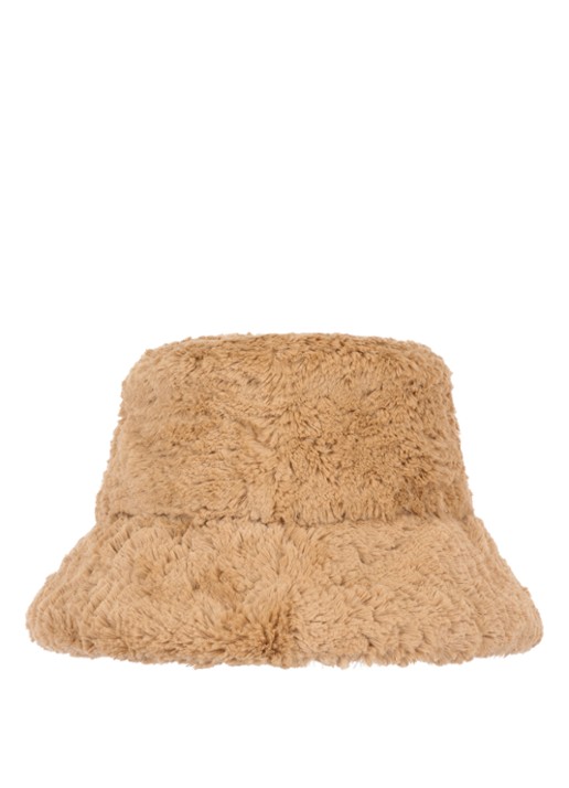 Jellycat Bartholomew Fluffleshade bucket hoed - detail 2 beige