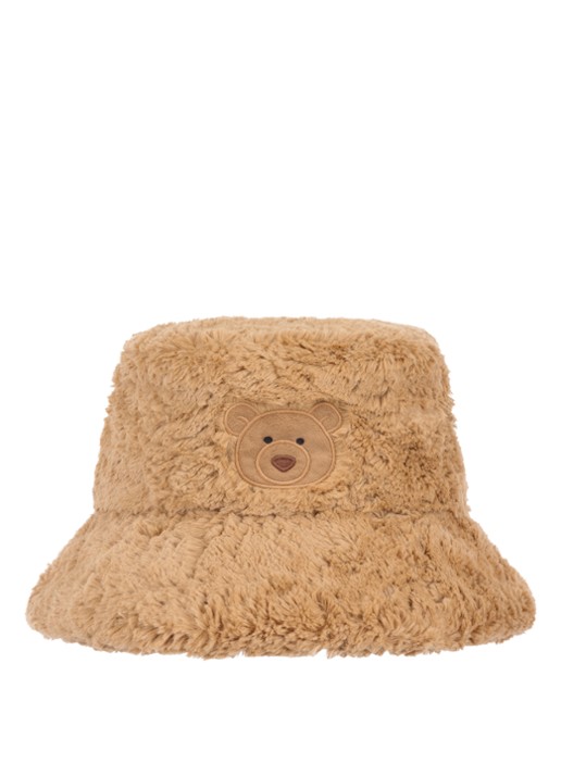 Jellycat Bartholomew Fluffleshade bucket hoed - voorkant 4 beige