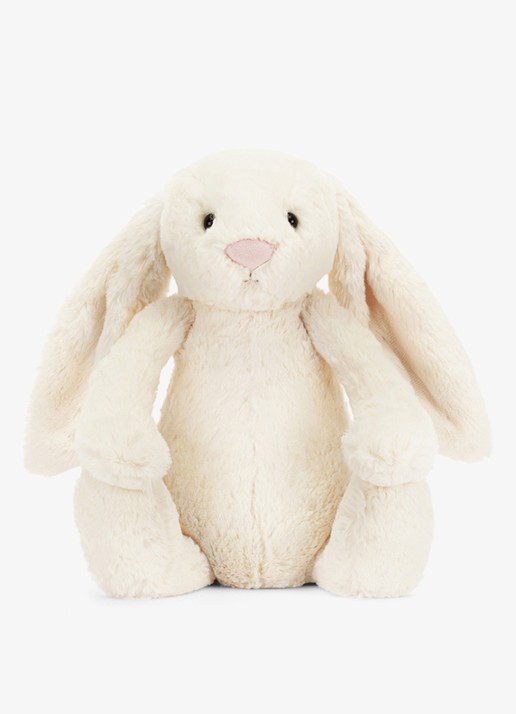 Jellycat Bashful Cream Bunny knuffel 36 cm - voorkant 3 multicolor