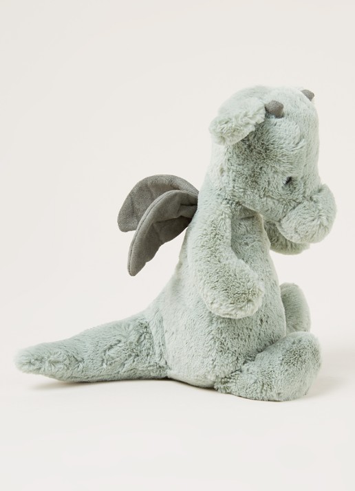 Jellycat Bashful draak knuffel 25 cm - voorkant 2 mint