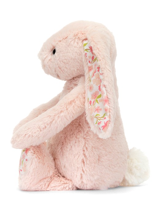 Jellycat Blossom Blush Bunny 'Cherry' knuffel - detail 4 roze