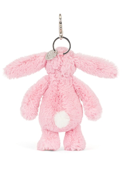 Jellycat Blushkin Blossom Bunny Bag Charm tasbedel - achterkant 3 roze