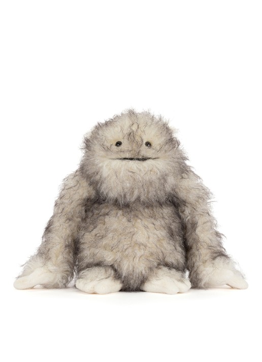 Jellycat Bretti Yeti knuffel 28 cm - detail 4 beige