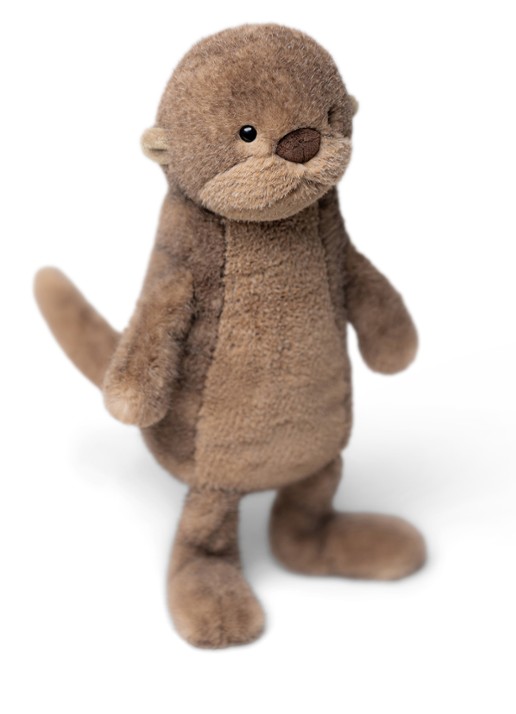 Jellycat Brooke Otter knuffel 33 cm - detail 3 bruin