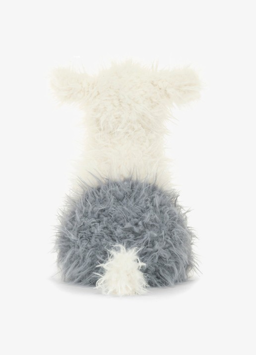 Jellycat Ewert Sheepdog knuffel 29 cm - achterkant 2 multicolor