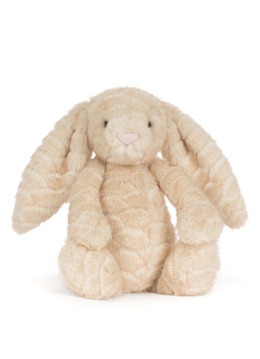 Jellycat Franilla Luxe Bunny Original knuffel 31 cm - detail beige