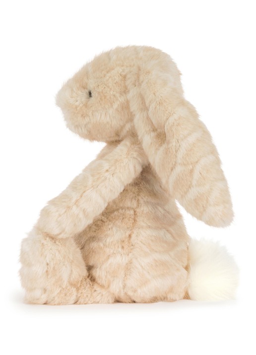 Jellycat Franilla Luxe Bunny Original knuffel 31 cm - voorkant 3 beige