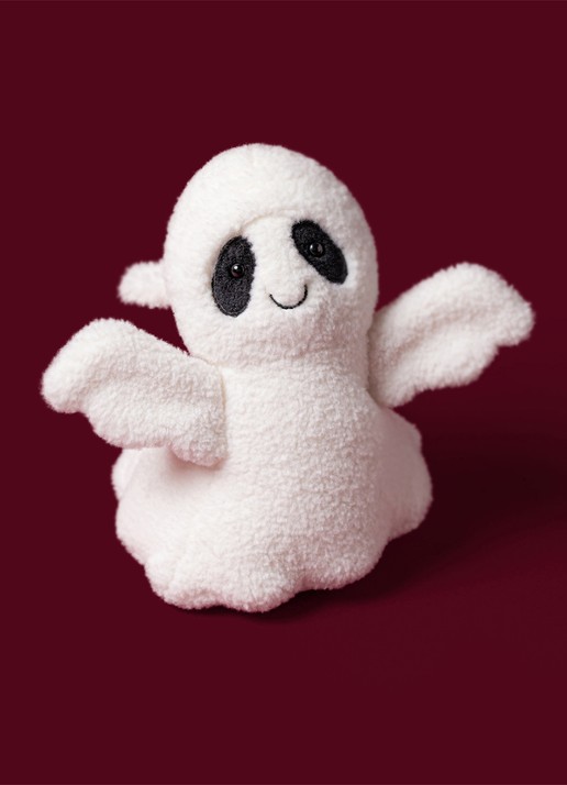 Jellycat Ghost Bob knuffel 15 cm - voorkant 3 beige