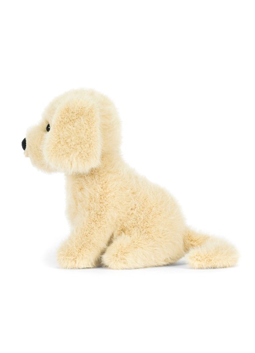 Jellycat Golden Puppy knuffel 21 cm  - detail 3 beige