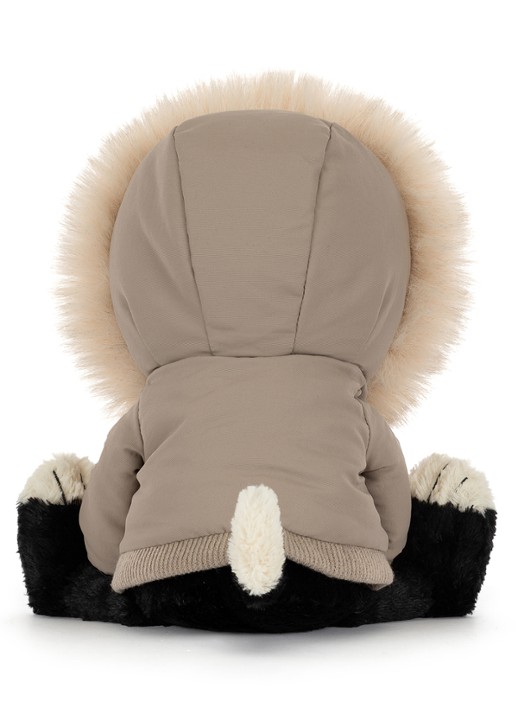 Jellycat Jack ‘Alpine’ Outfit knuffel 32 cm - achterkant beige