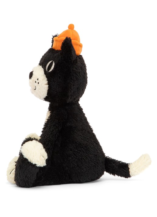 Jellycat Jellycat Cat knuffel 32 cm - detail 2 zwart