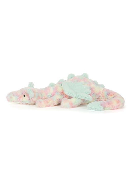 Jellycat Lazulia Draak knuffel 12 cm - detail 3 multicolor