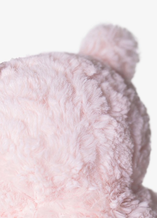 Jellycat Leola Bear Medium knuffel - detail 4 lichtroze