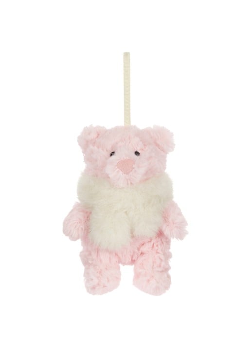 Jellycat Leola Bear Winter Warmer kersthanger 10 cm