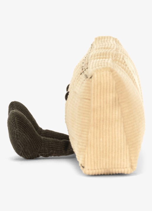 Jellycat Liniaal knuffel - achterkant 4 beige