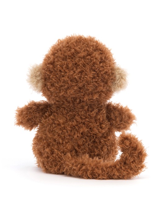 Jellycat Little Monkey knuffel 18 cm  - achterkant multicolor