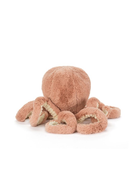 Jellycat Odell Octopus knuffel 140 cm - achterkant 5 oudroze