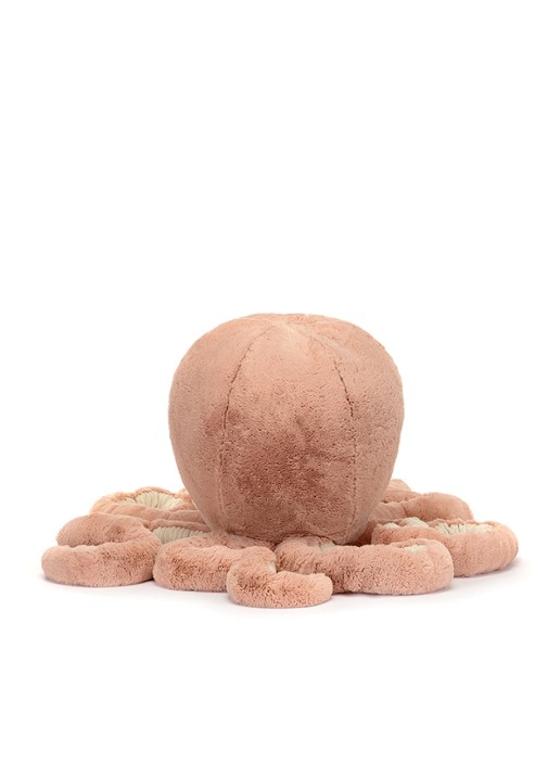 Jellycat Odell Octopus knuffel 140 cm - detail 2 oudroze
