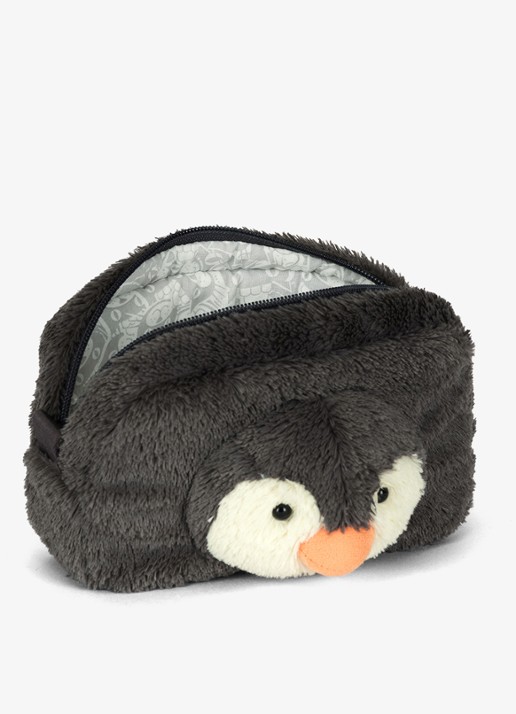 Jellycat Peanut Penguin etui  - detail 7 zwart