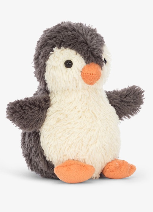 Jellycat Peanut Penguin knuffel 12 cm - voorkant 4 multicolor