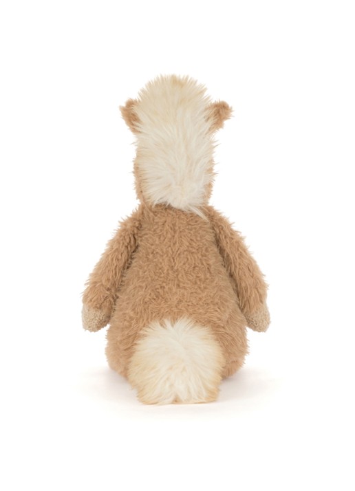 Jellycat Pony knuffel 26 cm - achterkant 5 bruin