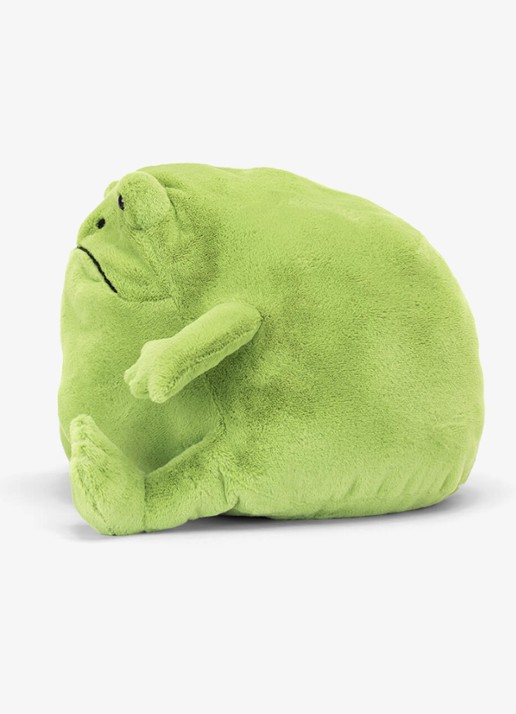 Jellycat Ricky Rain Frog knuffel 15 cm - detail 2 multicolor