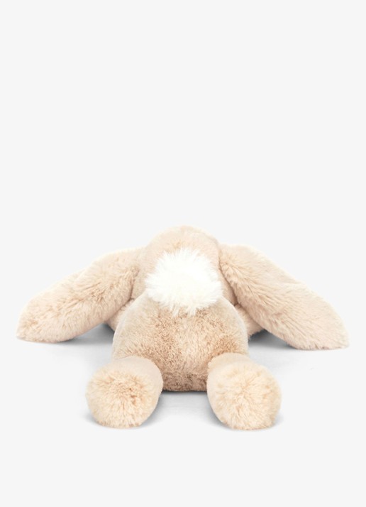 Jellycat Smudge Rabbit Tiny knuffel  - achterkant gebroken wit