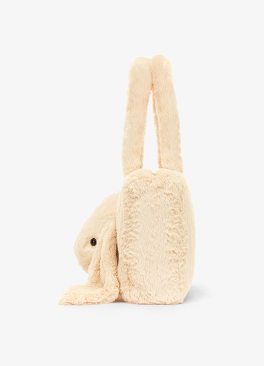 Jellycat Smudge Rabbit Tote Bag knuffel 24 cm - detail 3 multicolor